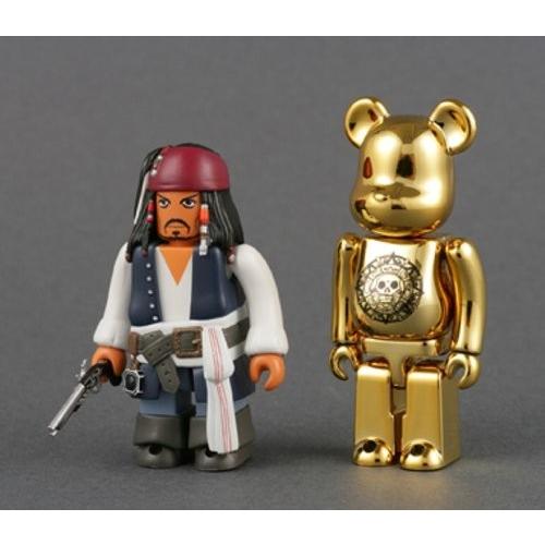 KUBRICK ジャック・スパロウ &amp; アステカコイン BE@RBRICK SET ABS&amp;PVC ...