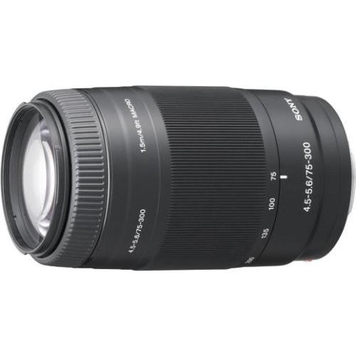 ソニー SONY 望遠ズームレンズ 75-300mm F4.5-5.6 フルサイズ対応