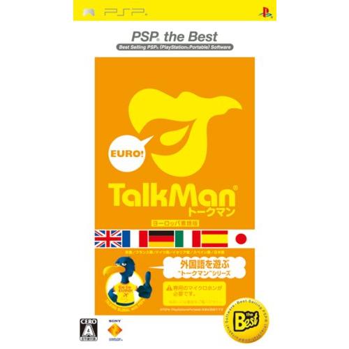 TALKMAN EURO ~トークマン欧州言語版~(ソフト単体版) PSP the Best（中古品...