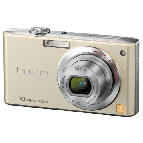 パナソニック デジタルカメラ LUMIX (ルミックス) FX35 グロスゴールド DMC