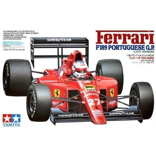 タミヤ フェラーリ　F189　後期型ポルトガルGP仕様　マルボロデカール