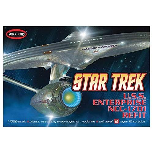 ポーラライツ 1/1000 U.S.S.エンタープライズ NCC-1701-A (改装型) プラス