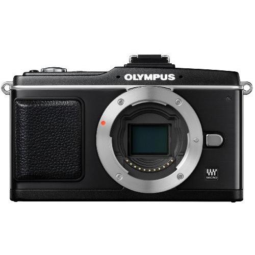 OLYMPUS ミラーレス一眼 PEN E-P2 ボディ ブラック E-P2BODY-BLK