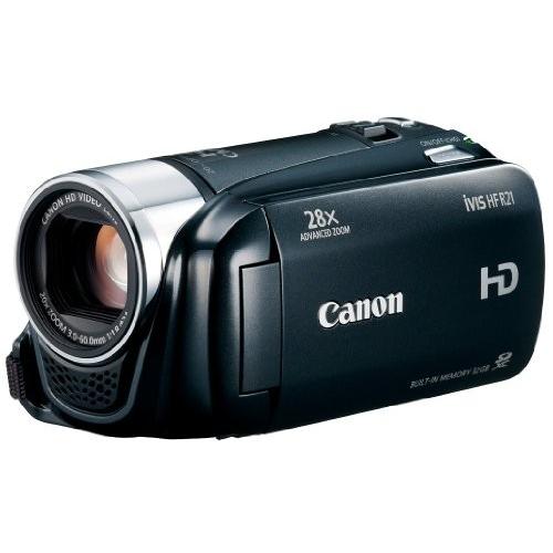 Canon デジタルビデオカメラ iVIS HF R21 ブラック IVISHFR21BK 光学20...