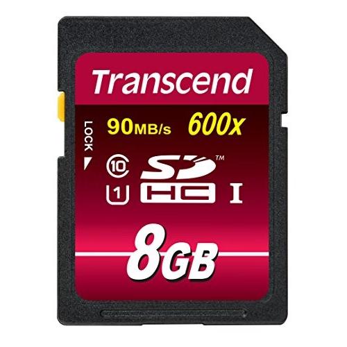 Transcend SDHCカード 8GB Class10 UHS-I 対応 (最大転送速度90MB...