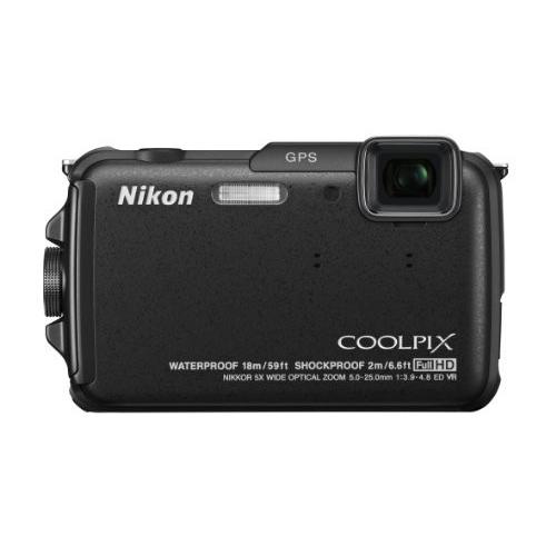 Nikon デジタルカメラ COOLPIX AW110 防水18m 耐衝撃2m カーボンブラック A