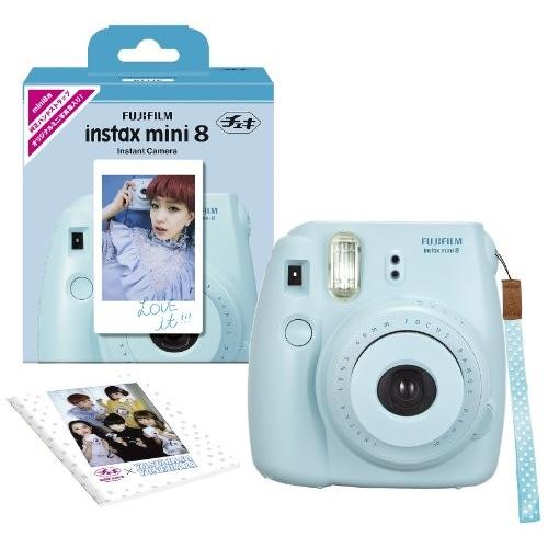 FUJIFILM インスタントカメラ チェキ instax mini 8 ブルー INS MINI ...