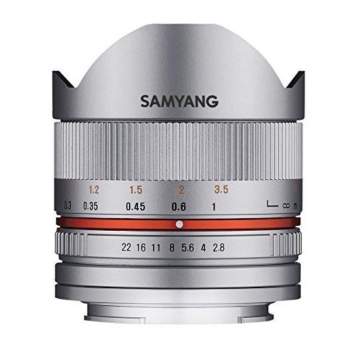 SAMYANG 単焦点魚眼レンズ 8mm F2.8 II シルバー キヤノン EOS M用 APS-...
