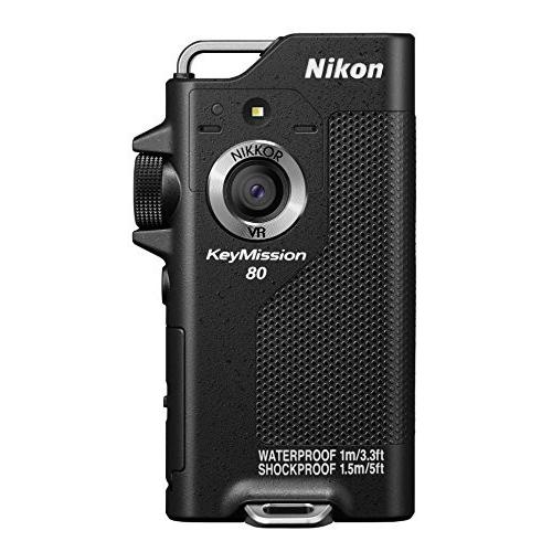 Nikon 防水ウェアラブルカメラ KeyMission 80 BK ブラック