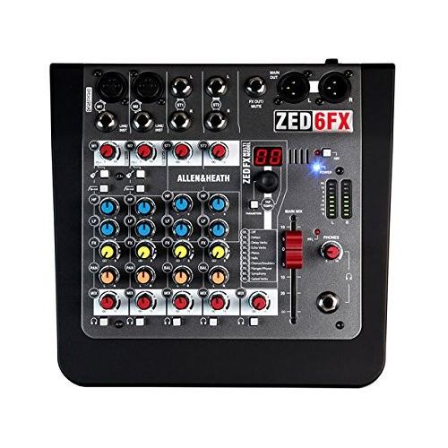 ALLEN &amp; HEATH アレンアンドヒース / ZED-6FX エフェクト搭載コンパクトミ