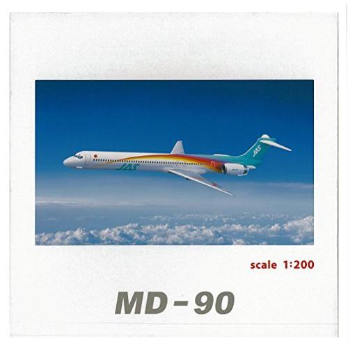 ジャルックス 1/200 JAS MD-90 5号機 レインボーカラー 完成品