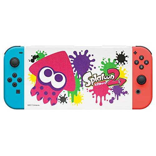 Nintendo Switch専用スタンド付きカバー スプラトゥーン2イカ