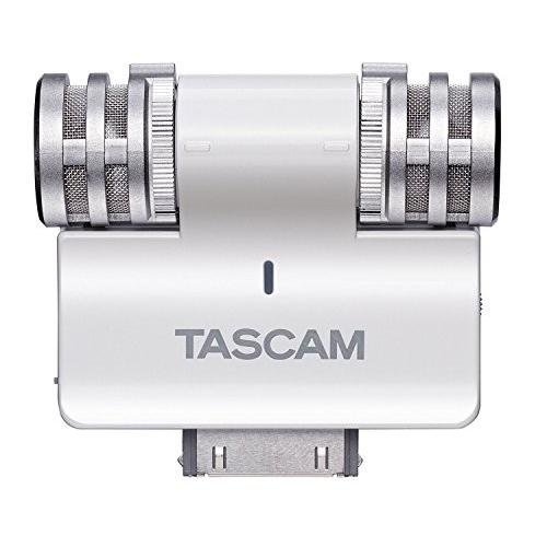 TASCAM ステレオコンデンサーマイク iPhone/iPad/iPod touch用 ホワイト ...