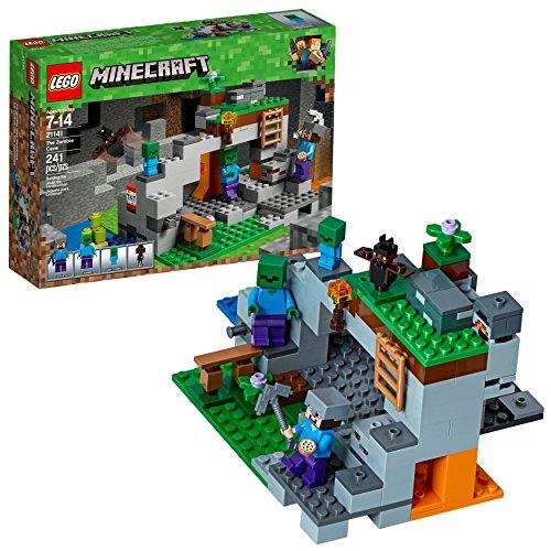 LEGO Minecraft the Zombie Cave 21141 Building Kit ...