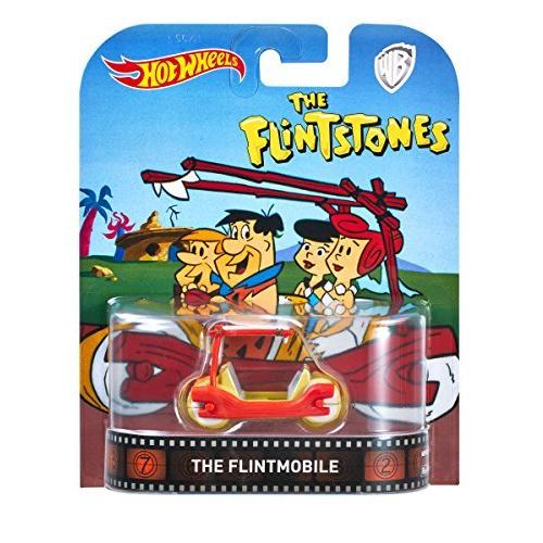 Hot Wheels 1:64 The Flintmobile - The Flintstones