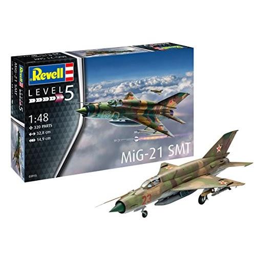 ドイツレベル 1/48 ソビエト空軍 ミグ MiG-21 SMT プラモデル 03915