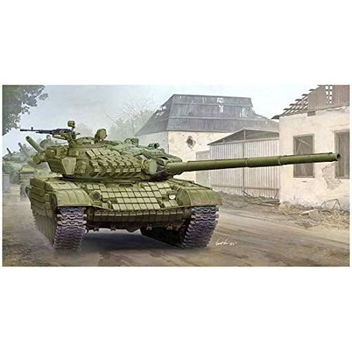 トランペッター 1/35 ソビエト軍 T-72AV 主力戦車 Mod.1985 プラモデル 095