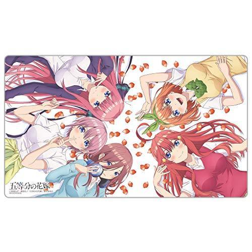 五等分の花嫁 ラバーマット 長辺約60cm×短辺約35cm 厚さ2mm