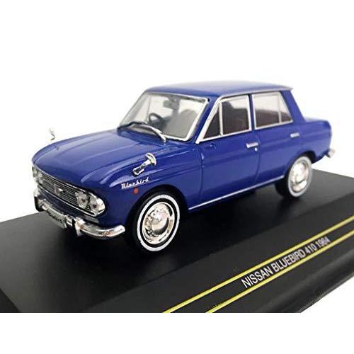 FIRST:43 1/43 ダットサン ブルーバード 1966 ブルー 完成品