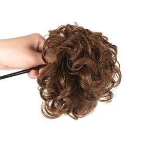 AISIHAIR お団子 ウィッグ 髪飾り シニヨン 和装 カールウィッグ つけ毛 ボリュームアップ 部分 ウィッグ レディース 四角形 留袖用 結婚
