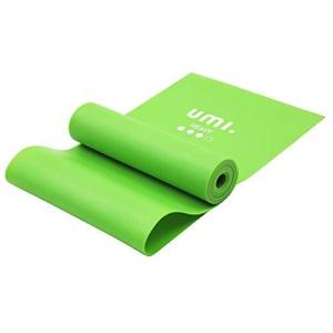 Umi. ストレッチバンド セラバンド エクササイズバンド フィットネスバンド -1.5M-グリーン 携帯便利 TP