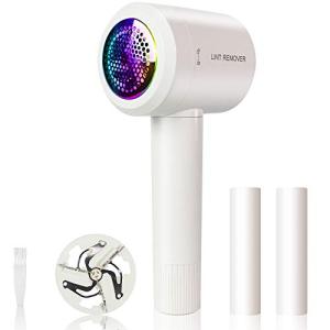毛玉取り器 けだまとり 電動 毛玉取り機 毛玉カット 毛玉クリーナー 強力3枚刃 USB充電式 衣類 セーター カーペット クリーニングブラシ 粘着ロ