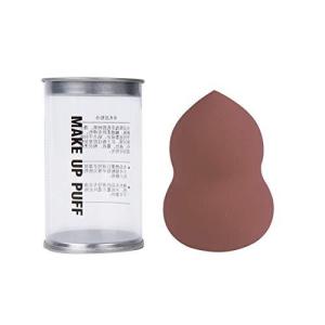 多機能メイク用スポンジパフ 化粧スポンジパフ スポンジセット 涙型 斜めカット型 1個入 ケース付き