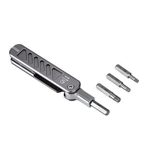 SWFOTO DW-02 折りたたみ式六角レンチ レンチセット キーホルダー ツール 2.5/3/4/5mm