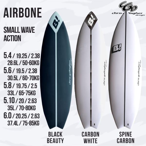 BUELLサーフボード AIRBONE Spine Carbon