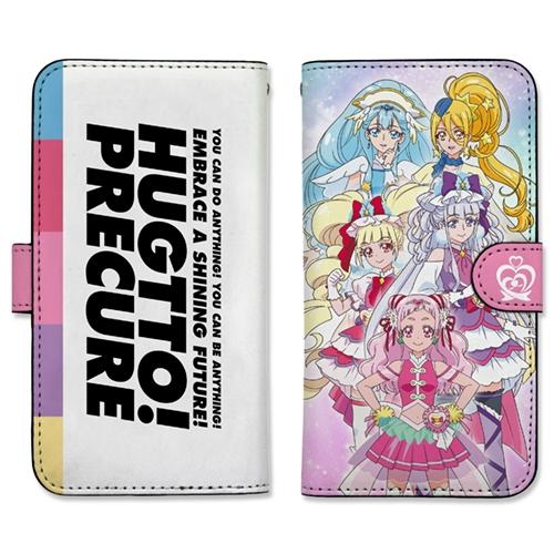 HUGっとプリキュア 手帳型スマホケース 138：カバーサイズ・約142×80mm コスパ COSP...