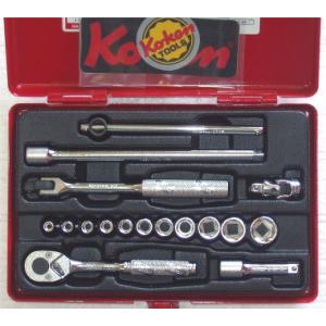 Ko-ken（コーケン） Koken Ko-ken 1/4sp. ソケットレンチセット P2258M