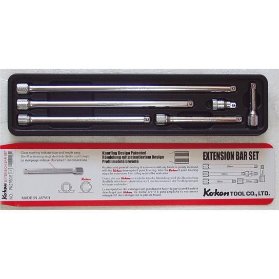 在庫有 PK2760/6 コーケン(Ko-ken) エクステンションバーセット 1/4 6.35mm...