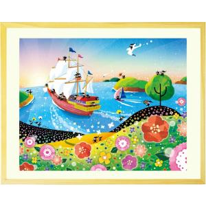 朝日 海 絵画の商品一覧 通販 Yahoo ショッピング