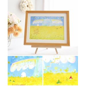 絵画 インテリア 菜の花畑 (Kibou 希望...の詳細画像5