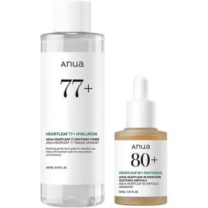 ANUA(アヌア)ドクダミ 77スージングトナー 250ml+ドクダミ80モイスチャースージングアン...