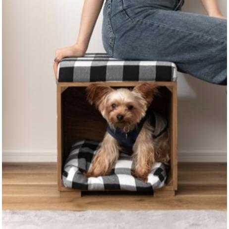 ペットスツール　ペットクッション　ペットインテリア