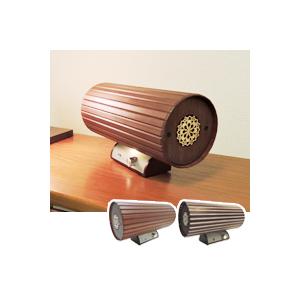 波動スピーカー（SLA-ショコラ/バニラ）　波紋　高音質　広がる音　天然ヒノキ巻き上げ　アンプ内蔵　...