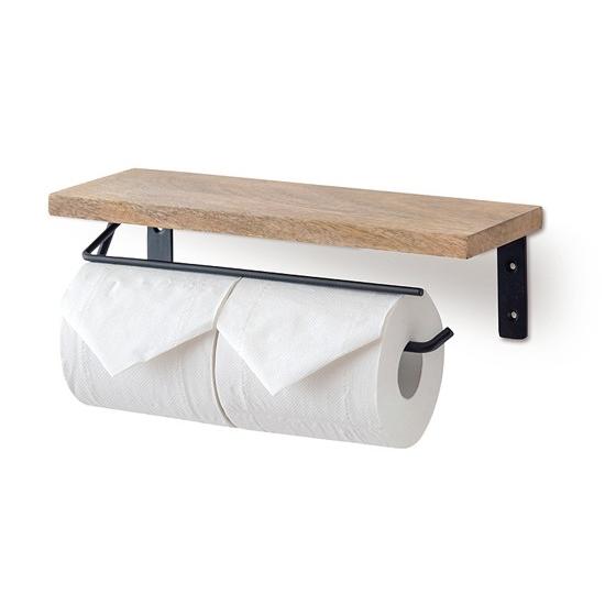 ウッドトイレットペーパーホルダー（Mサイズ）