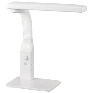 オーム電機 LEDデスクスライト 調光機能付き DS-LD95CG-W/RA93