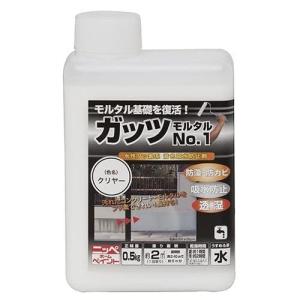 ガッツ モルタルNo.1 0.5kg クリヤー