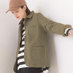OMNES コットンキルティングジャケット  レディース アウター