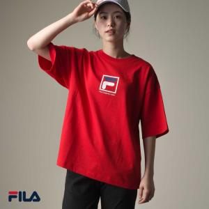 レディース Tシャツ Sサイズ FILA フィラ クルーネックシャツ FM9836  半袖 トップス カジュアル コットン 綿｜haptic