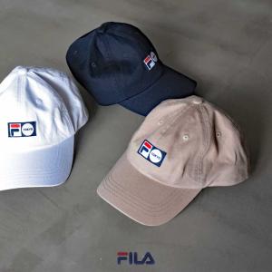 FILA FLH TOKYO LABEL LOW CAP  フィラ 東京レーベル ローキャップ(113751)  レディース 帽子 カジュアル ロゴ｜haptic