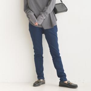 OMNES ストレッチ裏シャギー起毛イージーパンツ レディース
