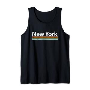 New York  NY  Vintage / Worn Design  Classic Tank ...