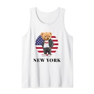 Love Yourself Cool Illustration NY Teddy Bear With...