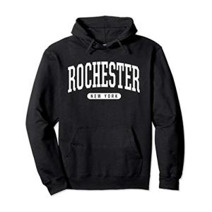 Rochester Hoodie Sweatshirt College University Style NY USA