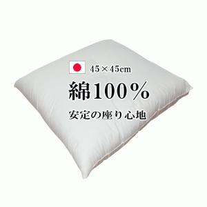 ヌード座布団 おしゃれ 単品 ( 1枚 ) 無地生成り 小座布団