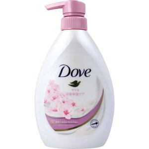 ダヴ（Dove） ボディウォッシュ（ボディソープ） 桜（さくら）サクラ ポンプ 500gx1個