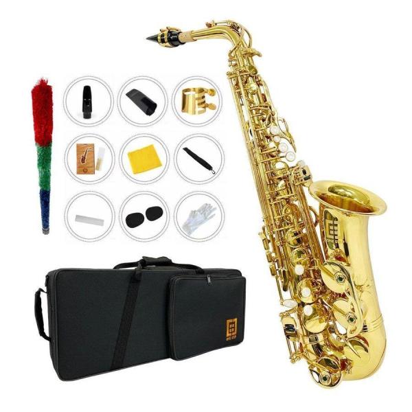 アルトサックス 初心者セット 安い 入門用 E Saxophone 吹奏楽 #668